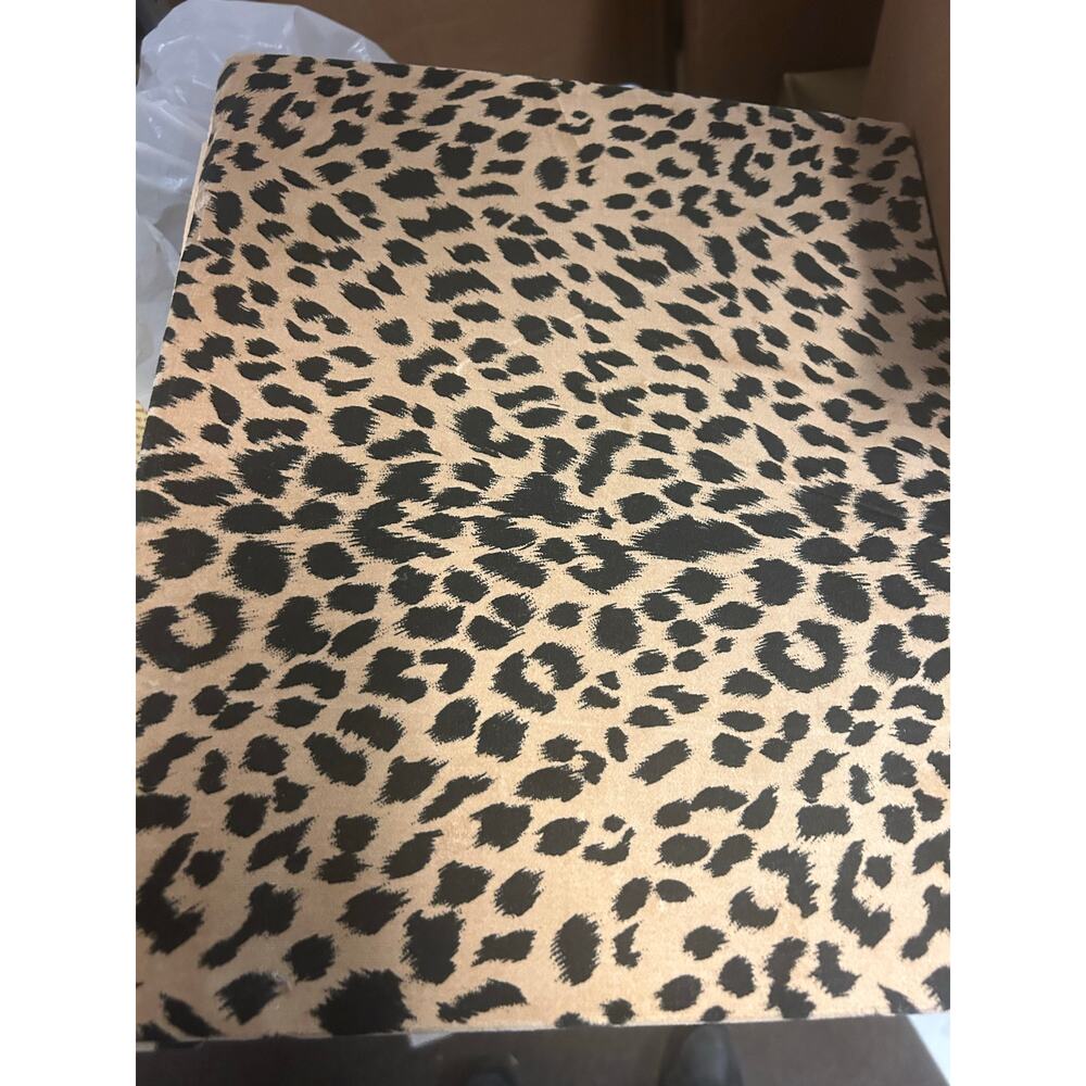 Unique Martin Aborn Leopard print scrap book album Exotic Animal Print